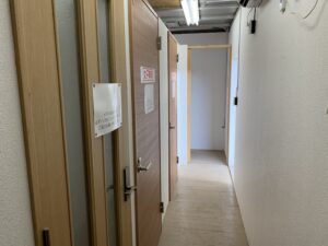 女子専用更衣室